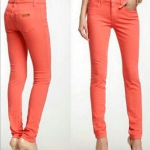 ✨ NWT Joe’s The Icon MidRise Skinny Coral Jeans 27